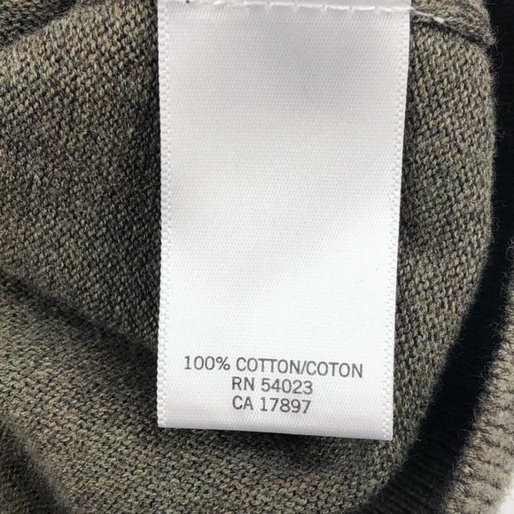 Banana Republic Petite Tan/Light Brown Cotton Sequined Sweater Academia Tank Top - Picture 7 of 9